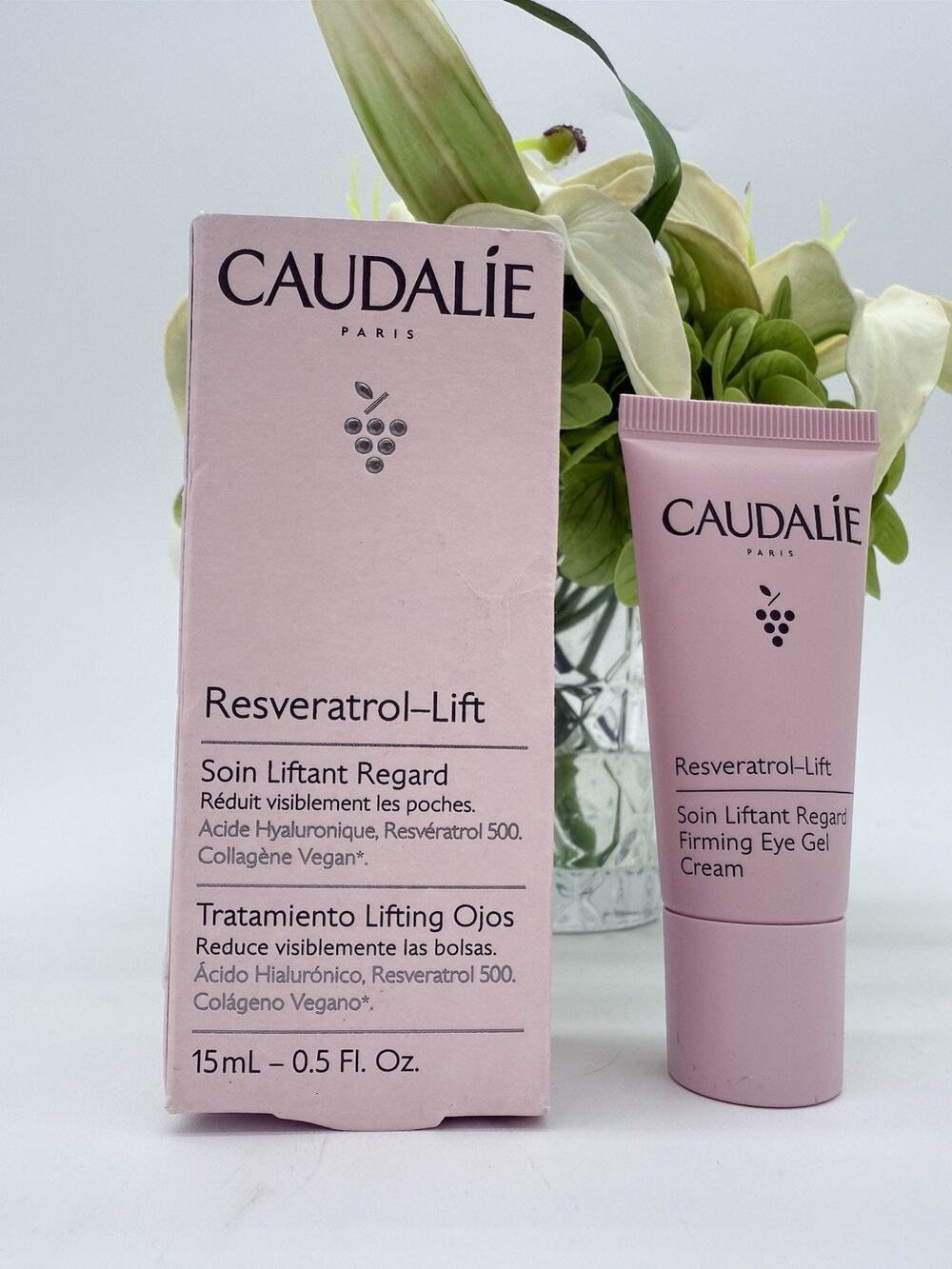 Caudalie Resveratrol Lift Eye Firming Gel Cream 0.5oz / 15ml